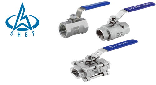 介紹一片式(shì)、二片式、三片式球閥